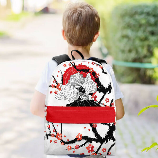 Zenitsu Backpack Custom Kimetsu Anime Bag Japan Style 3
