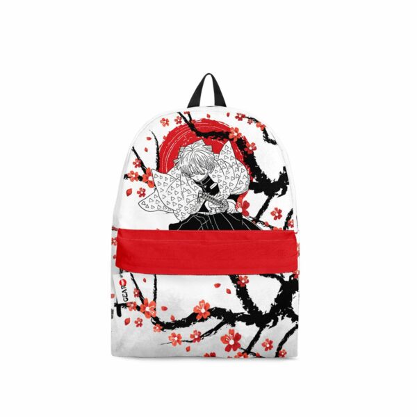Zenitsu Backpack Custom Kimetsu Anime Bag Japan Style 1