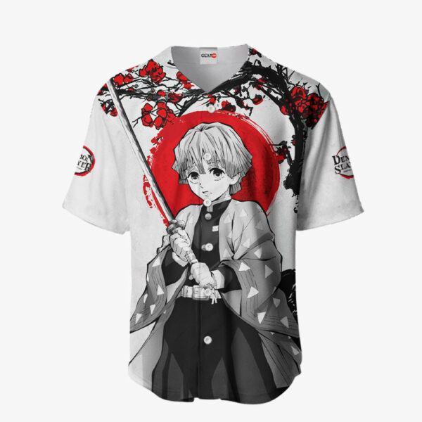 Zenitsu Jersey Shirt Custom Kimetsu Anime Merch Clothes Japan Style 2