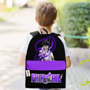 Zeref Backpack Custom Fairy Tail Anime Bag for Otaku 5