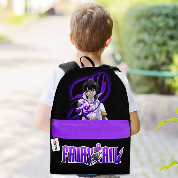 Zeref Backpack Custom Fairy Tail Anime Bag for Otaku 3