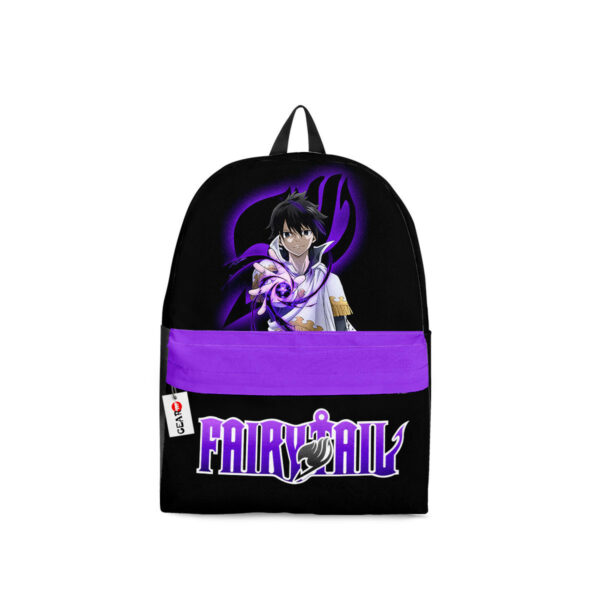 Zeref Backpack Custom Fairy Tail Anime Bag for Otaku 1