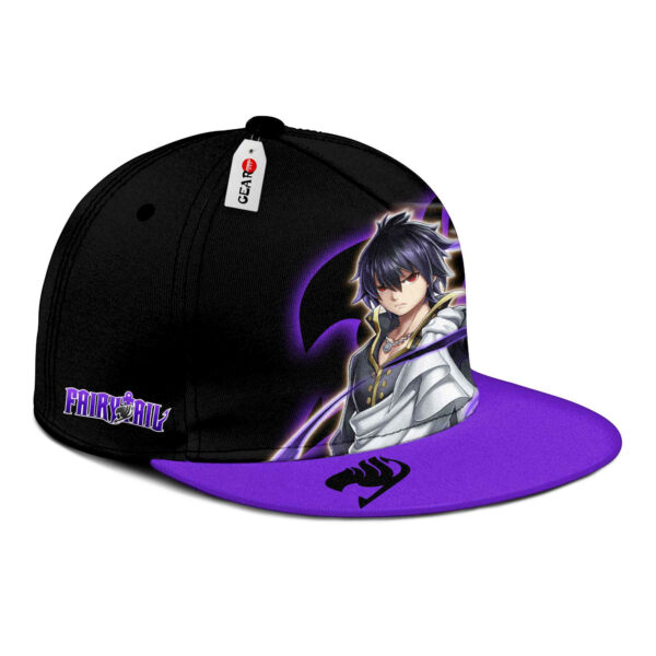 Zeref Dragneel Snapback Hat Custom Fairy Tail Anime Hat for Otaku 2